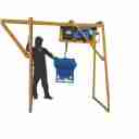 Safdari construction lift, sale and rent of roof jack lift in Rasht